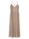 Mc2 Saint Barth Zigzag-print Maxi Dress