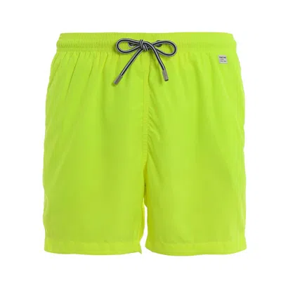 Mc2 St Barth Men's Neon Green Lightweight Fabric Men's Swim Shorts Trunks Pantone