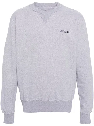 Mc2 St.barth Round-neck Sweatshirt Clothing In Gray