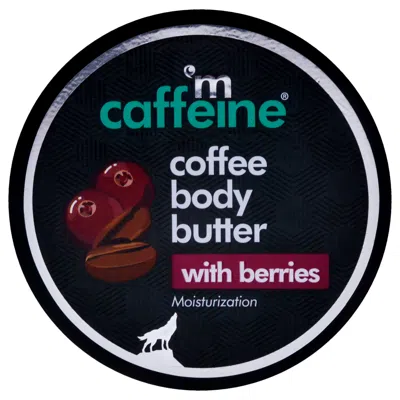Mcaffeine Coffee Body Butter - Berries By  For Unisex - 3.5 oz Moisturizer In Multi