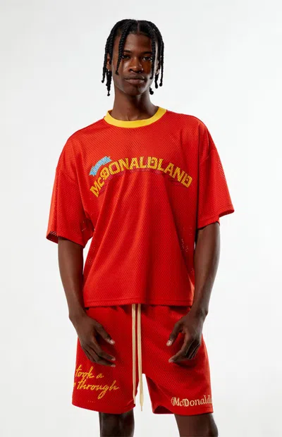 Mcdonaldland Men's Trip Short Sleeve Jersey In Red