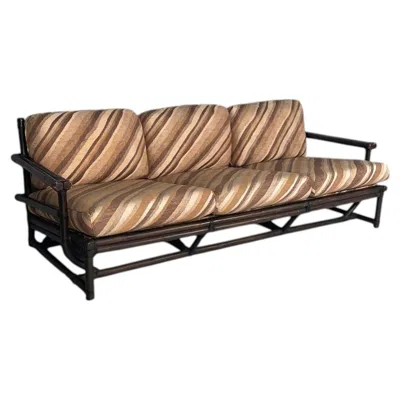 Pre-owned Mcguire American Modern Sofa By Lyda Levi For  Company, 1970s In Brown