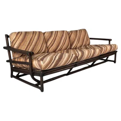 Pre-owned Mcguire American Modern Sofa By Lyda Levi Per  Company, 1970s In Brown