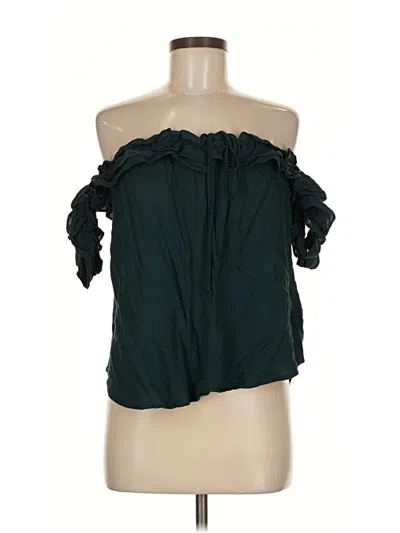 Pre-owned Mcguire Sleeveless Blouse In Green