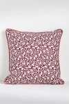 Mckenzie Parrott Floral Threads Cotton Floral Printed Throw Pillow