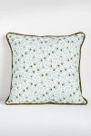 Mckenzie Parrott Floral Threads Cotton Floral Printed Throw Pillow