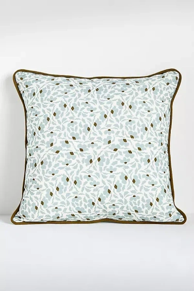 Mckenzie Parrott Floral Threads Cotton Floral Printed Throw Pillow