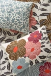 Mckenzie Parrott Organic Cotton Printed Floral Sham, Set Of 2