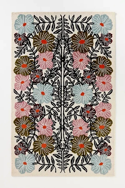 Mckenzie Parrott Wool Tufted Bloom Rug