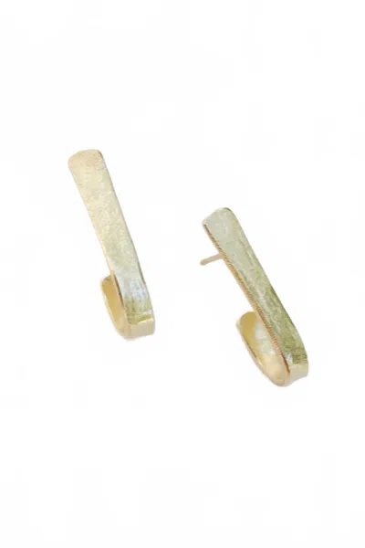Mckinley Mizar I Still Do Earrings In Gold In Multi