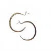 Mckinley Mizar Women's Flo Me La Hoop Earrings In Sterling Silver In Gold