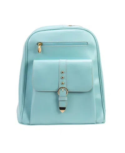 Mcklein Madison 14.5" Business Laptop Tablet Backpack In Blue