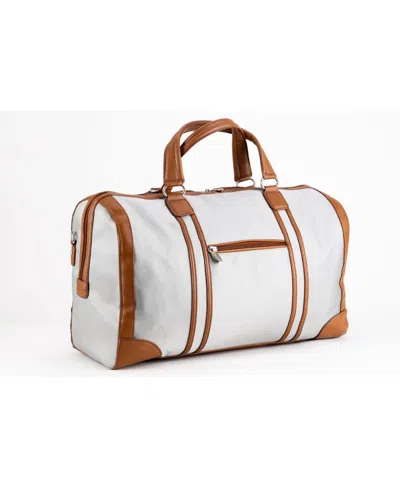 Mcklein Webster 20" Nylon Tablet Duffel In Gray