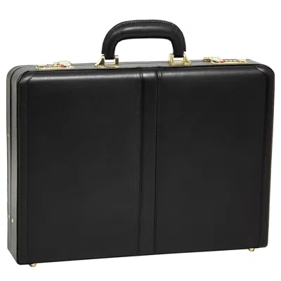 Mckleinusa Mcklein 80445 Reagan 80445- Black Leather Attache Case