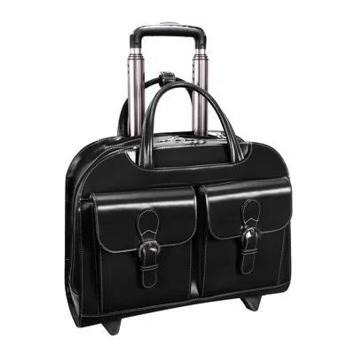 Mckleinusa Mcklein Davis 96185a - Black - Wheeled Ladies Laptop Case