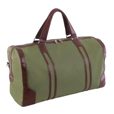 Mckleinusa Mcklein Usa 18191 20 In. Pasadena Nylon Carry-all Duffel, Green