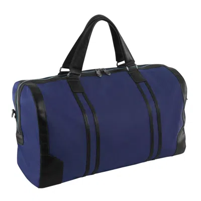Mckleinusa Mcklein Usa 18197 20 In. Pasadena Nylon Carry-all Duffel, Navy