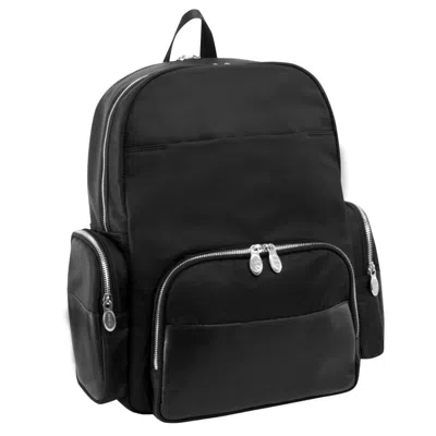 Mckleinusa Mcklein Usa 18365 17 In. Cumberland Nylon Dual Compartment Laptop Backpack, Black