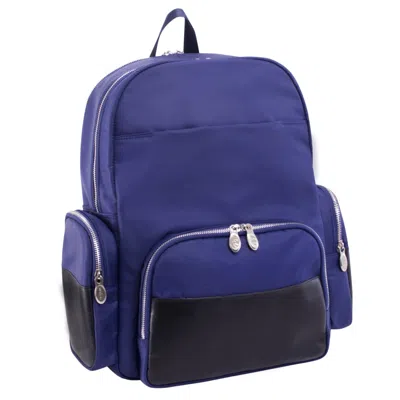 Mckleinusa Mcklein Usa 18367 17 In. Cumberland Nylon Dual Compartment Laptop Backpack, Navy