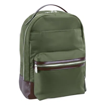 Mckleinusa Mcklein Usa 18551 15 In. Parker Nylon Dual Compartment Laptop Backpack, Green