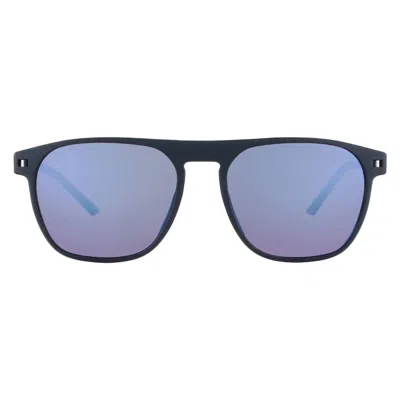 Mclaren Blue Mirror Square Men's Sunglasses Mlop-98s03 C03 54