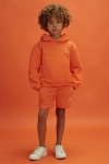 Mclaren F1 Cotton Drawstring Shorts In Papaya