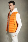 MCLAREN X MCLAREN F1 TEAM PAPAYA MCLAREN F1 HYBRID QUILT AND KNIT GILET