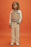 Mclaren X  F1 Team Camel/ecru 3-9 Yrs  F1 Wool Cashmere Cropped Jumper