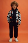 Mclaren F1 Zip-through Sherpa Jacket In Black