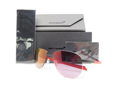 Pre-owned Mclaren Mlsups17c C05 58mm Black/red/purple-blue Gradient Sunglasses.