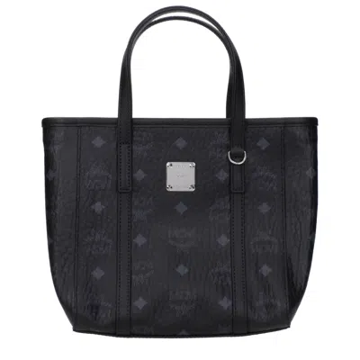 Mcm Handbags For Women Black Leather