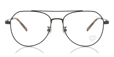 Mcm 2140a Vestibilità Orientale 022 Occhiali Da Vista Neri Per Uomo (solo Montatura) In Metallic