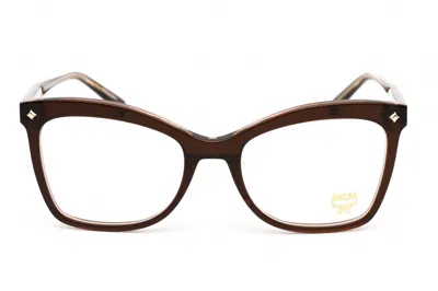 Mcm 2707 Eyeglasses In Brown/clear Demo Lens