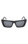Mcm 52mm Cat Eye Sunglasses In Black