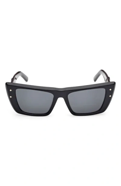 Mcm 52mm Cat Eye Sunglasses In Black