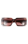 Mcm 52mm Rectangular Sunglasses In Multi