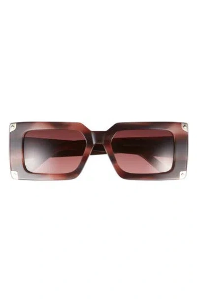 Mcm 52mm Rectangular Sunglasses In Multi