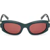 Mcm 53mm Oval Sunglasses In Multi