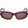 Mcm 53mm Oval Sunglasses In Multi