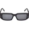 Mcm 53mm Rectangular Sunglasses In Black