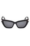 Mcm 54mm Cat Eye Sunglasses In Black
