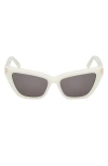 Mcm 54mm Cat Eye Sunglasses In Gray