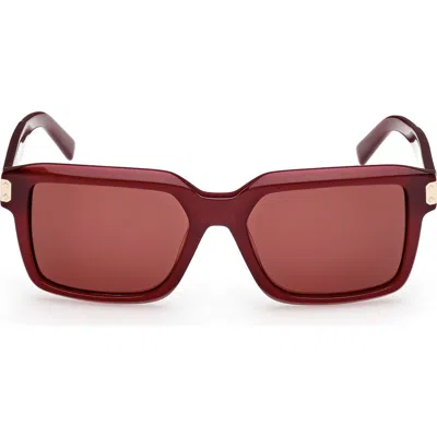 Mcm 54mm Polarized Square Sunglasses In Green