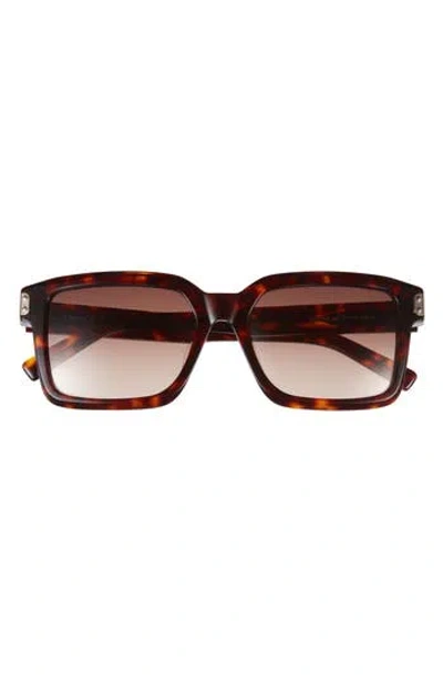 Mcm 54mm Rectangular Sunglasses In Brown