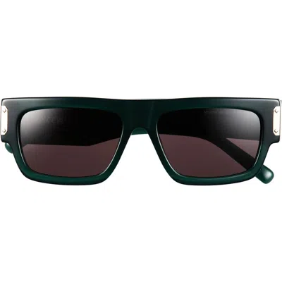 Mcm 54mm Rectangular Sunglasses In Green