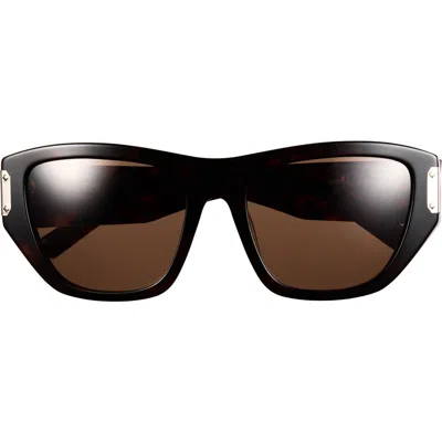 Mcm 55mm Cat Eye Sunglasses In Black