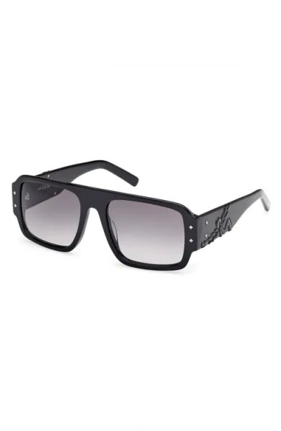 Mcm 55mm Polarized Navigator Sunglasses