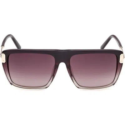 Mcm 56mm Square Sunglasses In Purple