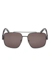 Mcm 58mm Navigator Sunglasses In Brown