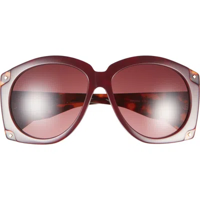 Mcm 61mm Round Sunglasses
